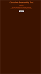Mobile Screenshot of chocolatepersonality.com